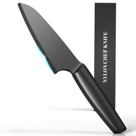 Nylon Knife Kitchen Plastic Knife for Real Cooking and Cutting Pizza, Cakes, Bread, Fruits, Veggies Durable Nylon Kitchen Knife for Kids, Kaizen Chef Knife, Kitchen Knife for Professional Use
