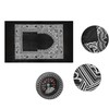 HTUK Portbale Travel Prayer Mat With Compass Pocket Sized Carry