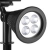 Solar Spotlight Waterproof 4LED Lawn Lights Landscape Lighting for Outdoor