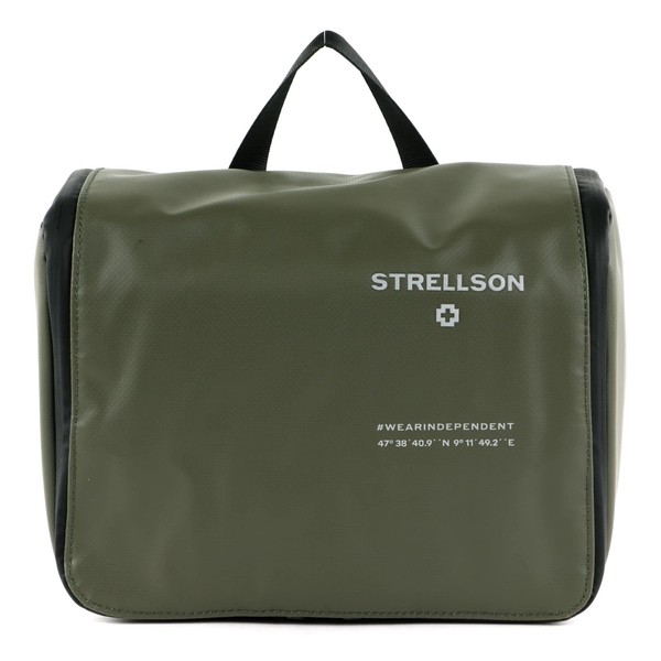 Strellson Stockwell 2.0 Benny Toiletry Bag 26 cm, khaki