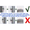 UCEDER 1pcs Spa Hot Tub Heater Split Nut Unions with