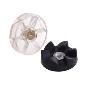 2 Pcs Gear Replacement Plastic Top Base Gear & Rubber Gear Juicer Blender Part Replacement Spare Part Blender Coupler Compatible with Nutribullet 600w/900w by DBOO