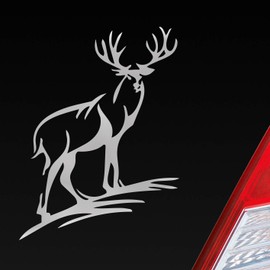Hellweg Druckerei Deer Antlers Hunter Wild Hunting Car Sticker Rear Window Sticker