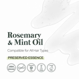 Plant of Life Plant of Life Rosemary & Mint Oil | Multi Hair Strengthening Complex | Scalp Nourish & Treatment | | Essential Oils (2oz / 60ml)