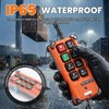 NEWTRY 8 Buttons Wireless Crane Remote Control 12V Industrial Channel