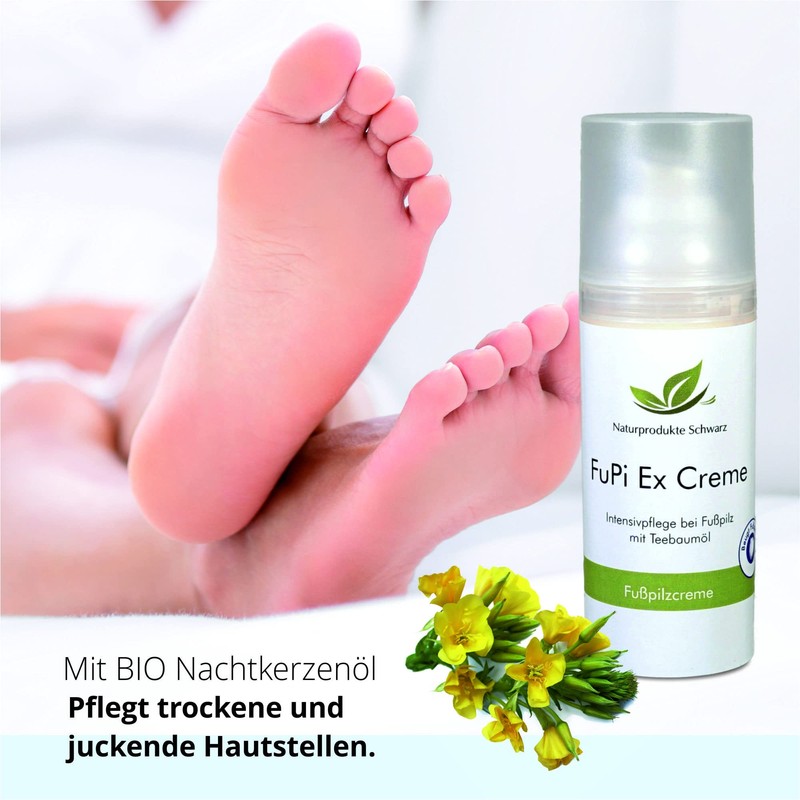 Naturprodukte Schwarz Fupi Athlete's Foot Cream 50 ml