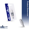 MAACFLOW MAACFLOW Sewer Jetter Nozzle For Pressure Washer Stainless Steel