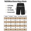 YuKaiChen Men's Cargo Shorts Summer Twill Cargo Shorts with 6