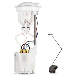 Auto Dynasty E7183M Electric Fuel Pump Assembly Module Compatible with Dodge Ram 1500 8.3L 2004-2006, 12V, White