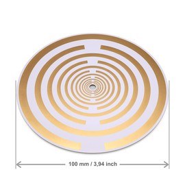 Raumvital Golden Plated Energy Disc 100 mm / 3.94 Inch