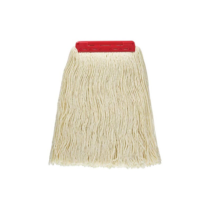 山崎産業 モップ替え 糸ラーグ レッド 6寸 300g
