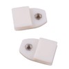 HERIS 2pcs Window Door Glass Channel Clips Sash Pivot Fits