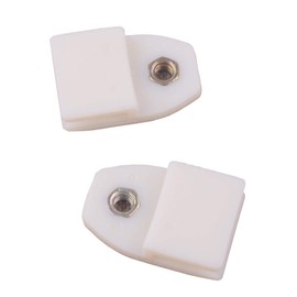 HERIS 2pcs Window Door Glass Channel Clips Sash Pivot Fits for Honda 1988-2015 Honda Accord Civic CRV Fit Pilot Odyssey Insight Element CRX CRESSTOUR
