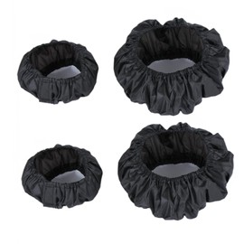 4-Piece Wheel Covers for Babies, Wheel Covers for Prams, Waterproof Wheel Cover Oxford Fabric, Pram Wheel Cover, Wheelchair Protection Cover, Dustproof Pushchair Accessories