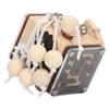 Wooden Sensory Fidget Lock Box Toy Educational Early Learning IQ