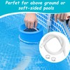 2 Pack 1-1/4 Inch x 3ft Foot Long White Above