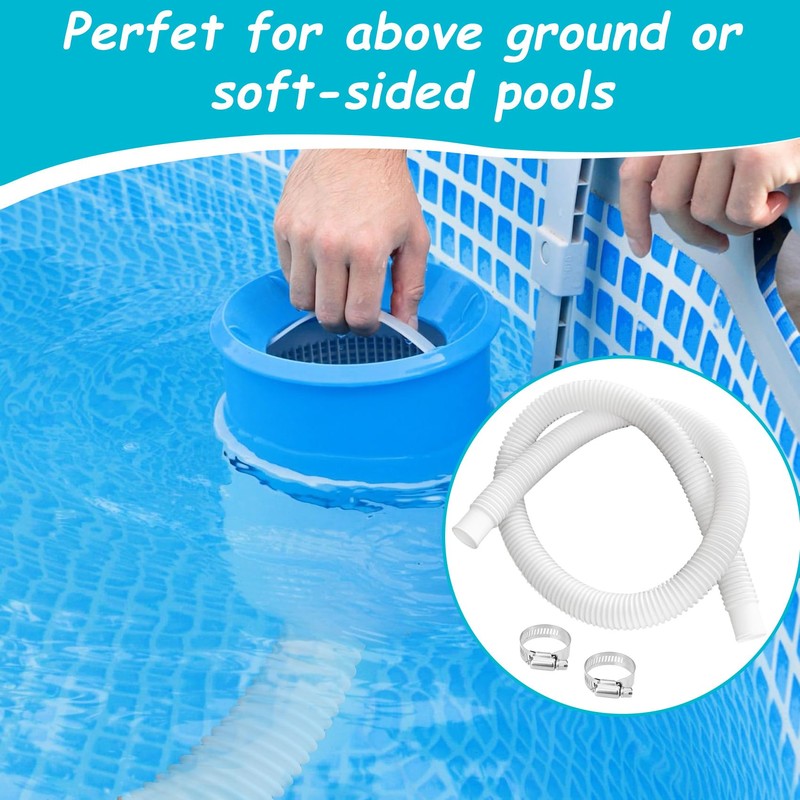 2 Pack 1-1/4 Inch x 3ft Foot Long White Above