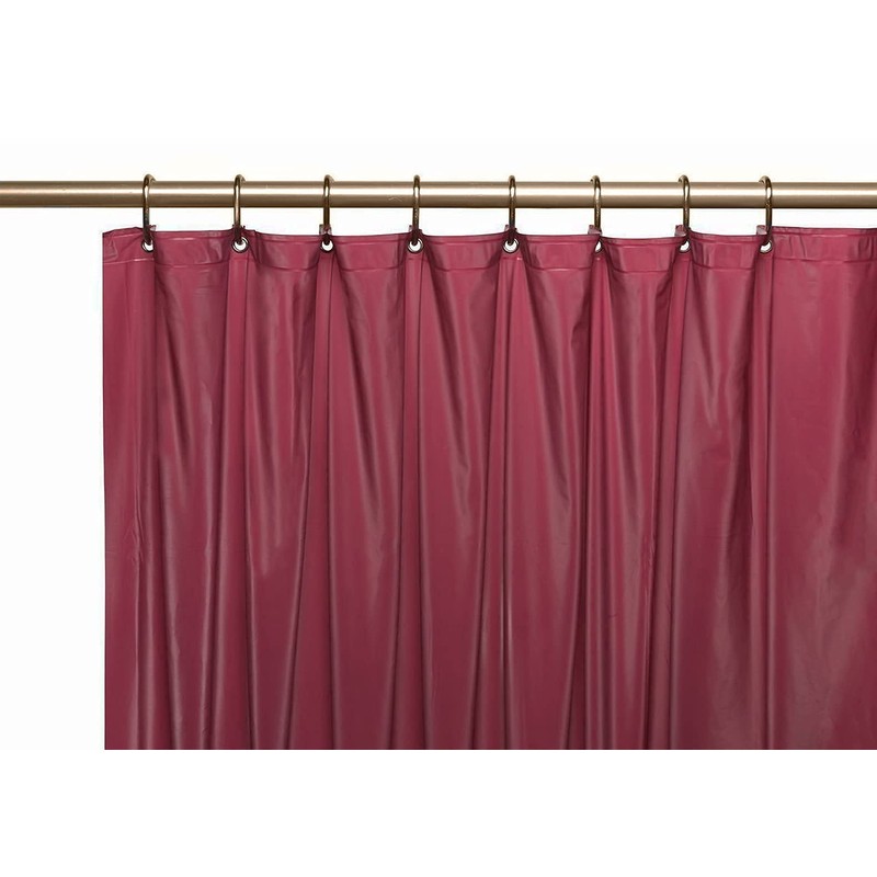 Venice Collections Elegant Heavy Duty Vinyl Shower Curtain Liner with