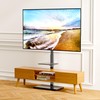 Afaloona Universal Floor TV Stand,TV Floor Mount Stand with Removable