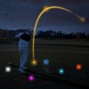 BORDEAG Luminous Golf Balls, Pack of 6 LED Golf Balls,