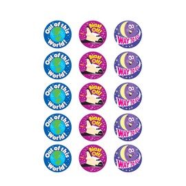 Trend Enterprises, Inc. Earth & Space/Grape Stinky Stickers, 60 ct.