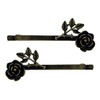 Ornate Gold-Tone Hair Pin Set Of Two GRMT35
