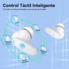 Audífonos In-ear Inalámbricos 1hora Aut205 Blanco Auriculares Inalambricos Bluetooth 5.3
