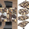 Anro Oilcloth Wax Tablecloth, Washable