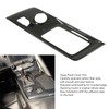 Car Gear Box Cover Trim Carbon Fiber Style Console Shifter
