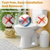 FillTouch 2 Pcs Toilet Bolt Caps, Decorative Toilet Bolt Covers,