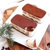 Plastic Dessert Cups with Lids and Sporks,Stickers,Tiramisu Containers,Cookie Containers,Clear Food
