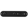Electric Guitar Control Plate Switch Black Metal Prewired Wiring Harness