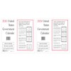 Unicor 2026, US Government Monthly Wall Individual Calendar, Qty=2, 11