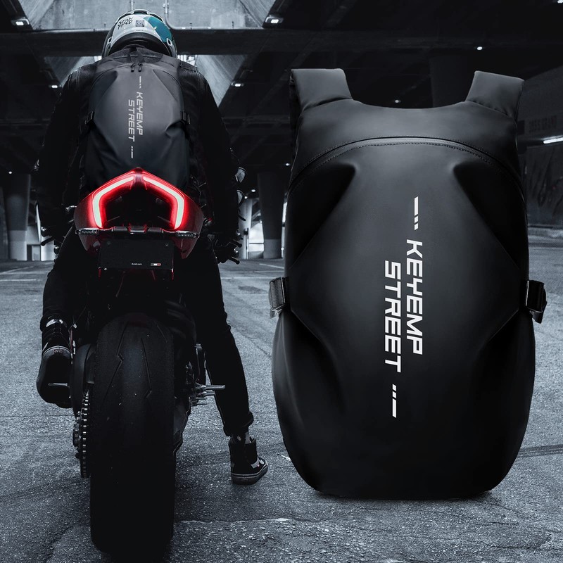 Motorcycle Backpack,Motorcycle Backpacks for Men,Motorcycle Backpack Waterproof,Helmet Backpack,Helmet Bag Small