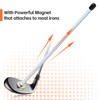 Dittoven Golf Magnetic Alignment Rods 2 Pack, Golf Club Alignment