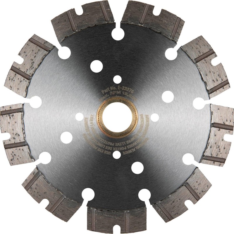 Makita E-23276 5" Thin Kerf Diamond Blade, Segmented, General Purpose
