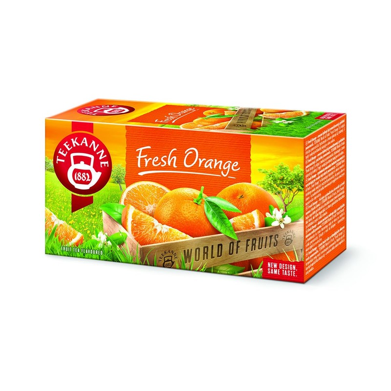 Teekanne Fresh Orange 20 Tea Bags (Pack of 3)