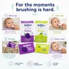 ToothWipes, TP50 tripack, 40 Apple, 20 Grape, 60-Wipes