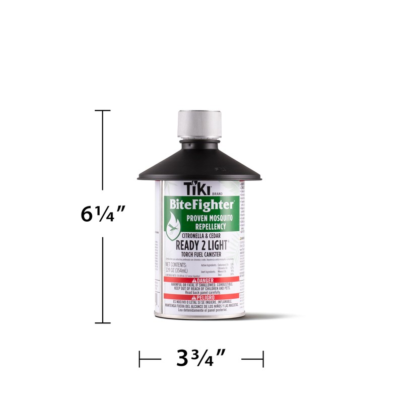 TIKI BiteFighter® 12 Ounce TIKI Torch Fuel Ready 2 Light®,