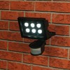 Ranex XQ1010 LED Floodlight with PIR Sensor [6x 1 Watt],