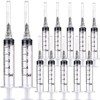 5ml/cc with 22Ga, 20Pack Plastic Measurement Syringa Luer Lock, Single