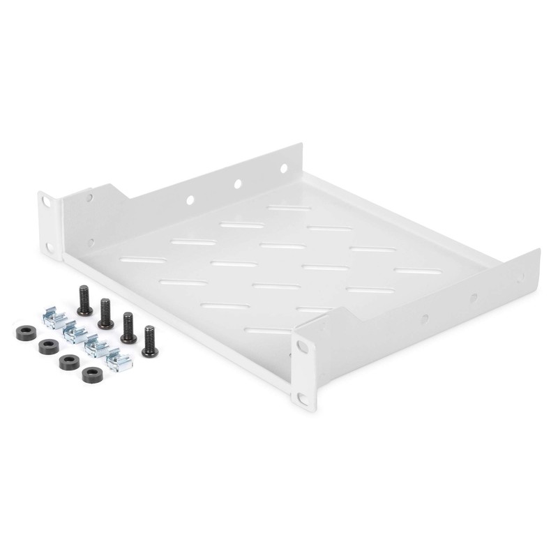 DIGITUS Shelf, 1U 254 mm (10 inches), Fixed Installation 44