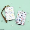 Gourmandies Moomin All Stars IC Card Case, Line Art MMN-265B