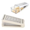 BORDSTRACT Professional Cheese Grater with Container, Box Grater, Cheese Grater,
