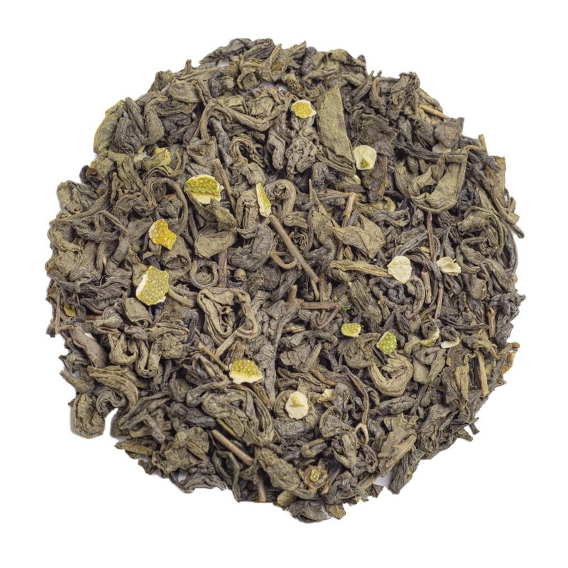 Molienda Sagrada, Té Verde Limón, Infusión de Té Verde con