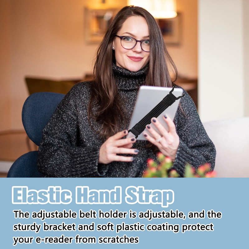 Secure Hand Strap for Kindle E-Readers and Paperwhite, High-Elasticity Versatile
