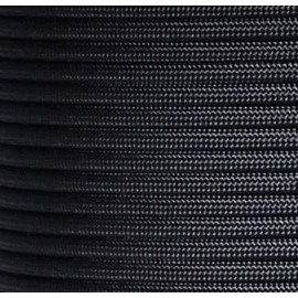 US Ropes Type III Commercial 550 Paracord 100' Hank Made in USA Survival Cord Parachute Outdoor (Black)