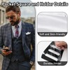 LJBFNN Pocket Squares for Men, 11.81'' Mens Womens Handkerchiefs with