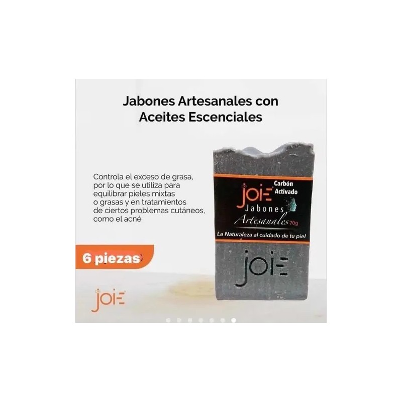 Jabón Artesanal Vegano De Carbón Activado Vegan Handmade Activated Charcoal
