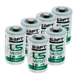 Synergy Digital Battery, Compatible with Snuza Hero Baby Monitor Combo-Pack includes: 6 x COMP-4-SAFTP Batteries